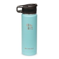 Earthwell กระบอกน้ำเก็บร้อน/เย็น รุ่น 20 OZ EARTHWELL VACUUM BOTTLE AQUA BLUE - ROASTER LOOP CAP