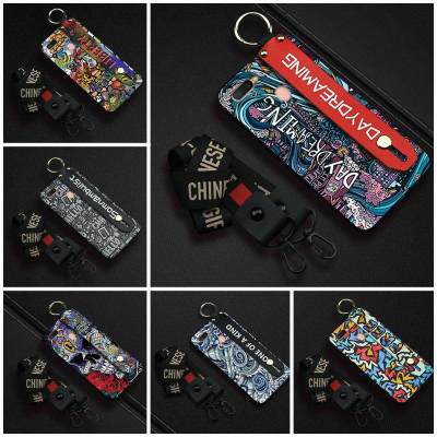 Fashion Design Graffiti Phone Case For OPPO A7/A5s/AX5S/AX7 Taiwan Soft Case Anti-knock Back Cover Kickstand Anti-dust