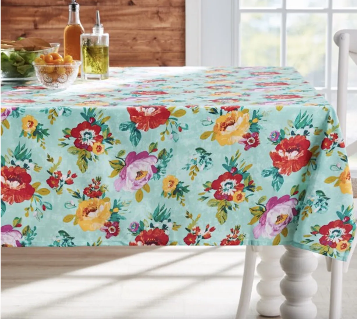 pioneer woman vinyl tablecloth