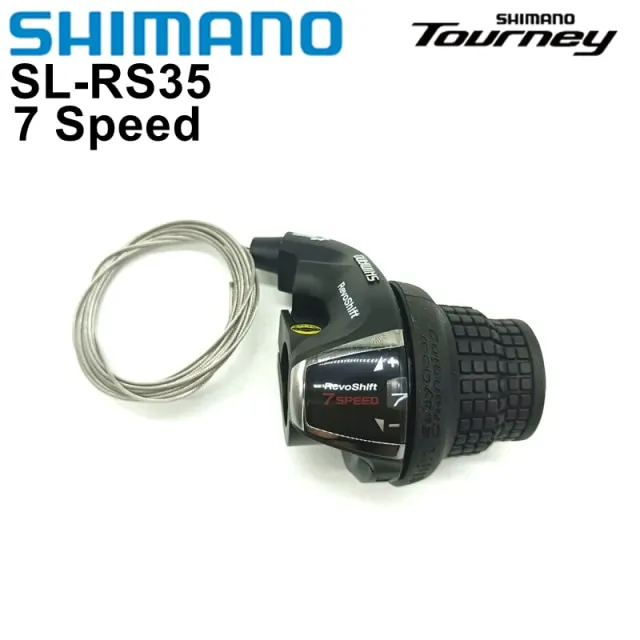 Shimano Tourney Sl Rs35 Revoshift จักรยาน Derailleurs Twist Shifter Lever 367ความเร็ว1821ความ 8833