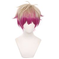 Neisi Wig Cosplay Anime Blue Lock Short Hair Neisi Cosplay Headwear Halloween Party Wig Synthetic Simulation Scalp Cosplay Props