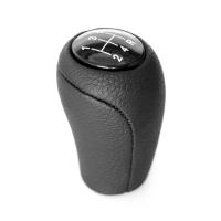 56 Speed PU Leather Gear Shift Knob Shifter Handle Pen Head For Mazda 3 BK BL 5 CR CW 6 GH CX-7 ER MX-5 NC III 2005-2011