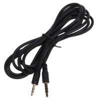 Black Gold Plated 3.5mm Male to 2.5mm Male Car Auxiliary Audio Cable Cord Headphone Connect Cable for Smartphone Tablet Cables