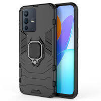 เคส Vivo S12 Pro Case ชุดเกราะกันกระแทก Slim Rugged Hybrid Hard Plastic + Tpu Bracket Magnet 360 Ring Holder ฝาหลัง