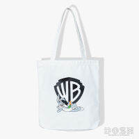 DOSH CLOTH BAG WB กระเป๋าผ้า canvas สีขาว DWACC1000-WH