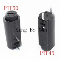 Free Shipping20PCS PTF45 PTF50 Safety Socket 5x20 Imported Fuse Holder PCB Plug-in Welding Vertical Horizontal