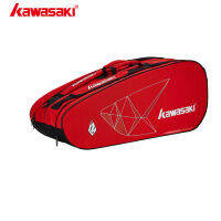 2021Kawasaki Badminton Bags Master Series 6 Pcs Backpack Outdoor Sport for Men and Women With Two Shoulders KBB-8658