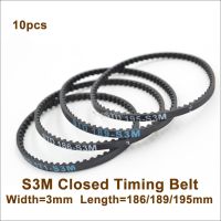 POWGE 183 186 189 195 225 252 255 351 STD S3M Rear Front Belt W 3mm S3M Belt 3Racing Sakura D3 CS 1/10 RC Car Drift On Road