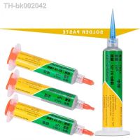 ┅ New Type Low Temperature Lead-free Syringe Smd Solder Paste Flux for Soldering Led Sn42Bi58 Sn63Pb37 Repair Welding Paste Tool