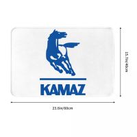 *Kamaz พร้อมส่ง พรมเช็ดเท้า ผ้าสักหลาด ลายโลโก้ Kamaz กันลื่น ดูดซับน้ํา แห้งเร็ว สําหรับห้องน้ํา ห้องนั่งเล่น โซฟา ห้องนอน พื้นห้องน้ํา 16x24 นิ้ว