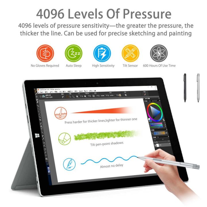 Active Stylus Pen For Spin Nitro Switch 5 HP Envy Pavilion Spectre X360 ...