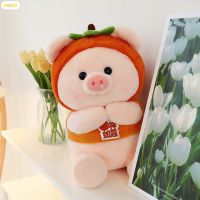 KISSYA ตุ๊กตาหมูยัดนุ่นจำลองน่ารักสร้างสรรค์ตุ๊กตาหนานุ่ม Boneka Mainan จำลองสำหรับวันเกิดสำหรับเด็กของขวัญวันเด็ก