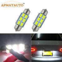 2 x 36mm No Error Number License Plate Light LED Bulb For AUDI A2 A3 8L 8P A4 B5 B6 A6 4B 4F A8 D2 TT Q3 Q5 Q7 C5 C6 C7 S2 S4