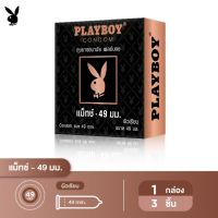 ถุงยางอนามัย แม็ทซ์-49 มม. Playboy condom Match size49