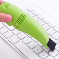 卍 Mini Computer Keyboard USB Vacuum Office Computer Cleaners Keyboard Brush Clean Desktop PC Tools USB Portable Dust Cleaner