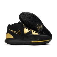 Original Airakyri-8 Black Gold Men S Fashion Comfortable Breathable Basketball Shoes