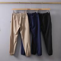 Summer Quick Dried Pants Embroidery Style Slim Fit Outdoor Sports Pants