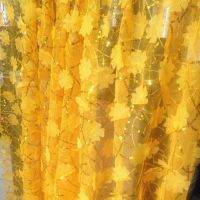 【CW】 Sequins 3MM Stereo Embroidery Chiffon Flower Fabric Gauze Cloth Explosion Beads Manual Nail