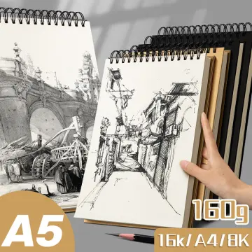 Thick Cover 16K/8K/A4 Art Marker Sketchbook 50 Sheet Blank