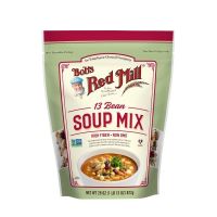 Bobs Red Mill 13 Bean SOUP MIX High Fiber Non GMO 822g. (USA Product) บ็อบส์ เรด มิลล์ รวมถั่ว 13 ชนิด สำหรับทำซุป ใยอาหารสูง (นำเข้าจากอเมริกา)