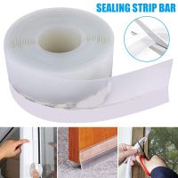 【CW】 Newly Transparent Windproof Silicone Sealing Strip Bar Door Sealing Strip Durable Multifunctional