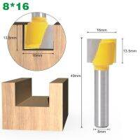 เราเตอร์ทำความสะอาด8มม. 16/18/20/22/25มม. ตะใบเล็บ Cnc Frees Hout Hout Frees T Slot Router Bit