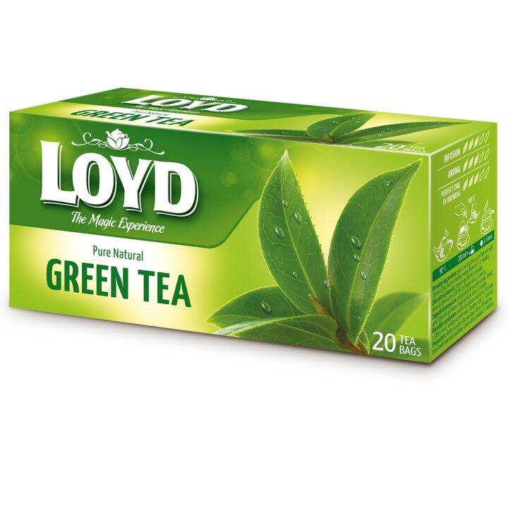 LOYD GREEN TEA 20 TEABAGS Lazada PH