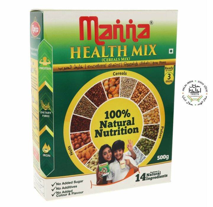 Manna Health Mix (Cereals Mix) 500g Lazada