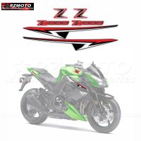 สติกเกอร์ฝาครอบด้านร่างกายสำหรับ Kawasaki Z1000 Ninja Z1000 2010 2011 2012 2013สติกเกอร์ติดสติกเกอร์กันชนด้านหลัง