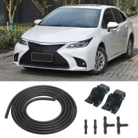 7Pcs Front Windshield Wiper Washer Jet Nozzle For Toyota Corolla Altis Camry Auris Highlander Matrix E140 4Runner Avensis T270