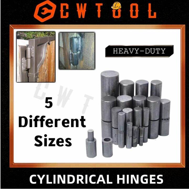 Cylindrical hinges Heavy Duty Hinge cylindrical hinge 3/8 to 1 Steel