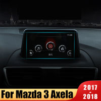 สำหรับ MAZDA 3 Axela 2017 2018กระจกนิรภัยรถนำทางหน้าจอ Protector LCD TOUCH Display ฟิล์มสติกเกอร์ป้องกัน