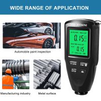 HW300MINI Digital Thickness Gauge Tester Auto Car Paint Measuring Instrument Paint Layer Measuring Device Tool