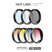 Bộ Filter nguyên kit lọc sáng Apexel CPL 7 in 1