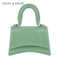 C &amp; K The New Hot Macaron สีลูกอม Tas Jeli ไหล่กระเป๋าเงินสำหรับผู้หญิงของเด็ก