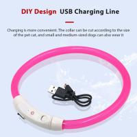 ✣✺✚ Led Light Dog Collar Detachable Glowing USB Charging Luminous Leash for Big Cat Collar Small Bright Labrador Pets Dogs Products