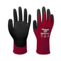 ถุงมือผ้าเคลือบยางไนไตร ถุงมือช่าง ไซส์"M L XL Wonder grip Theworkshop 1857