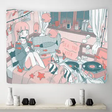 Anime Tapestry Wall Hanging for Living Room Decoration Festival Gifts  50x60in | eBay