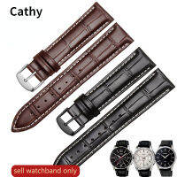 สายนาฬิกาหนังแท้สำหรับ MTP-1303 1375 LTP-V007L-7E1ผู้ชาย Cowhide กันน้ำ Sweatproof Watchband อุปกรณ์เสริม20Mm