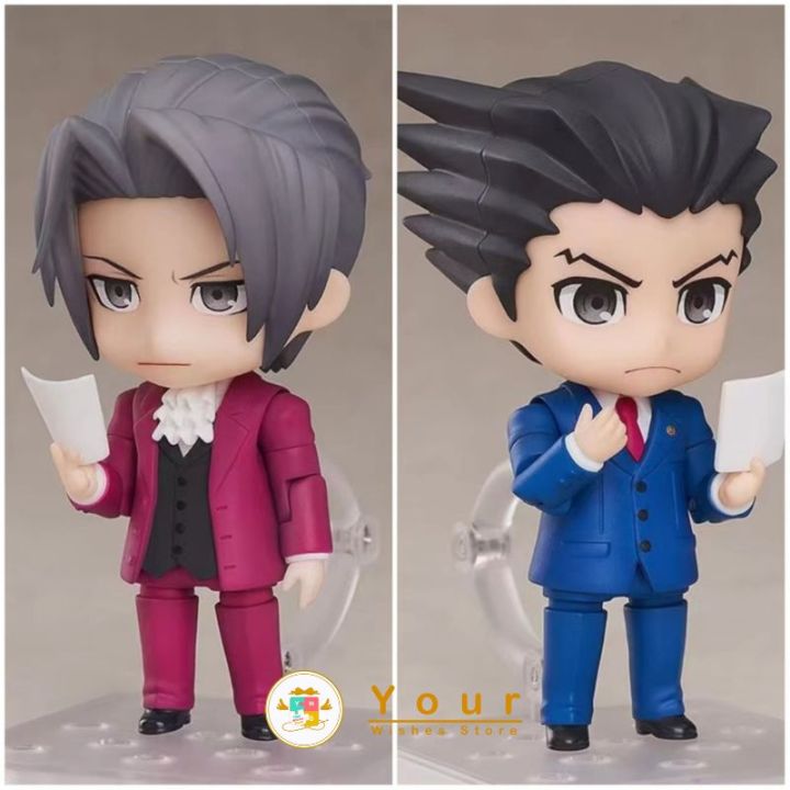 gsc-1761-nendoroid-phoenix-wright-gsc-1762-miles-edgeworth-phoenix-wright-ace-attorney-โมเดล-ฟิกเกอร์-ด๋อย-เนนโดรอยด์-ของสะสม-ของเล่น-ของเล่นถูกๆ-ของเล่นเด็ก