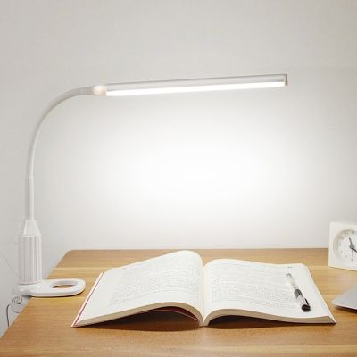 ✗◙ LED Touch On/off Switch Clip Desk Lamp Eye Protection Study Desk Lamp Clamp office Rechargeable Dimmable USB Led Table Led Lamp