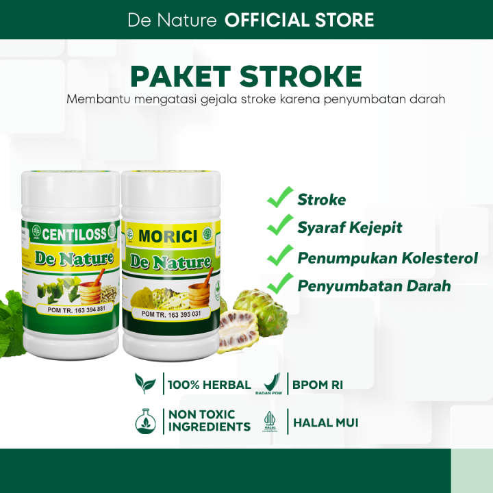 Racikan Obat Stroke Ringan, Obat Stroke Berat, Obat Saraf Kejepit, Obat ...