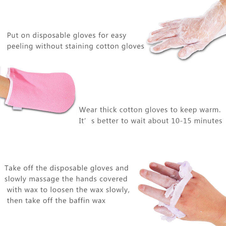 Treatment Mitten Paraffin Wax Bath Foot Gloves for Parafin Wax Lazada
