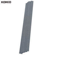 KOKKO 6 Pcs กีตาร์ Fret กระดาษทรายกีตาร์ Self-Adhesive กระดาษทรายขัดอุปกรณ์เสริม100ตาข่าย240ตาข่าย320ตาข่าย