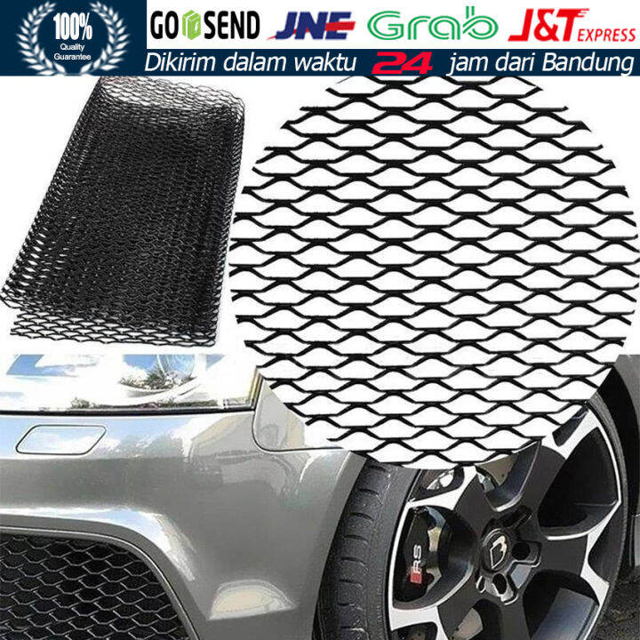 Car Grill Mesh Sheet Jaring Bumper dan Grille Mobil Grill