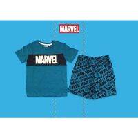 ✅ [3-4Y] Marvel T-Shirt And Shorts Set ชุดเสื้อ และกางเกง มารเวล