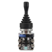 Joystick Switch 30mm Momentary Latching 4 position 4NO Self Reset Wobble Stick Monoleber HKA1-41Z04 Cross Switch