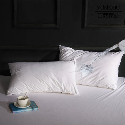 Bedclothes Anti Head Oil Pillowcase Knitted Fabric Pillow Case Anti Mite Pillowcase Waterproof Pillowcase