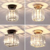 ZZOOI Nordic aisle crystal light corridor light night light chandelier modern minimalist entrance entrance light balcony bedroom light