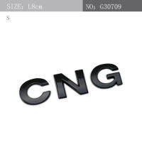 [ในสต็อก] รอยัลท่าทาง CNG ก๊าซโลโก้รถ3D โลหะจดหมายสัญลักษณ์โครเมี่ยมคริสตัลตราสีดำทองสติ๊กเกอร์รถกระบะบูตเงินตัดลำต้น